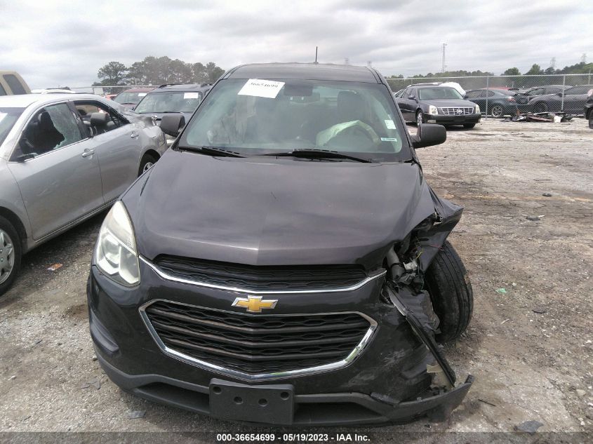 2016 CHEVROLET EQUINOX LS - 2GNALBEKXG6175348