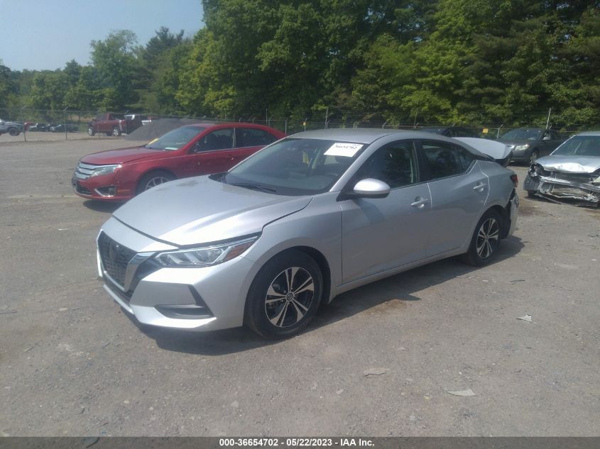 2021 NISSAN SENTRA SV - 3N1AB8CV2MY326885