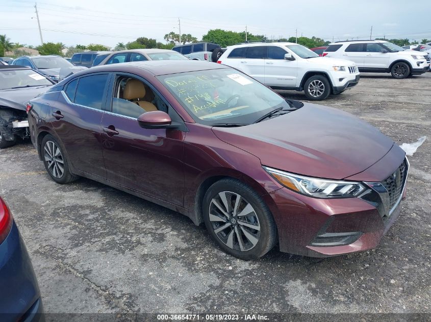 2022 NISSAN SENTRA SV - 3N1AB8CVXNY204504