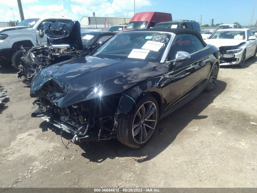 2018 AUDI S5 CABRIOLET PRESTIGE WAU24GF57JN021485