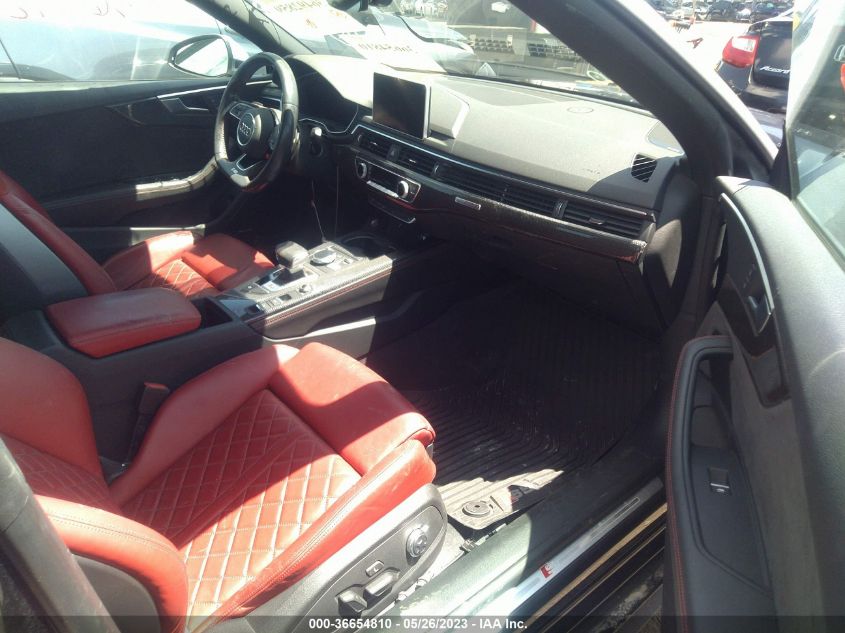 2018 AUDI S5 CABRIOLET PRESTIGE WAU24GF57JN021485