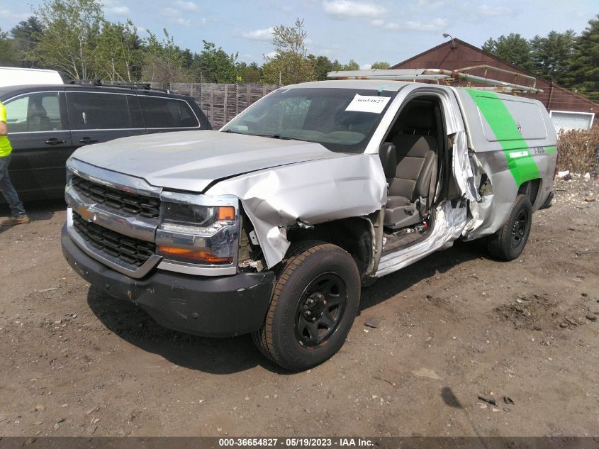 2016 CHEVROLET SILVERADO 1500 WORK TRUCK - 1GCNCNEHXGZ321333