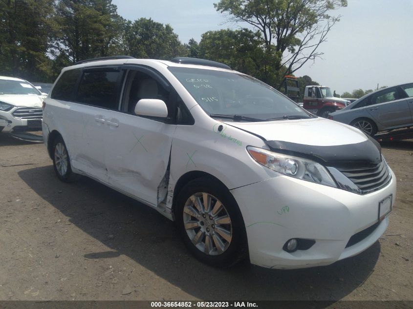 2014 TOYOTA SIENNA LTD/XLE - 5TDDK3DC3ES074521