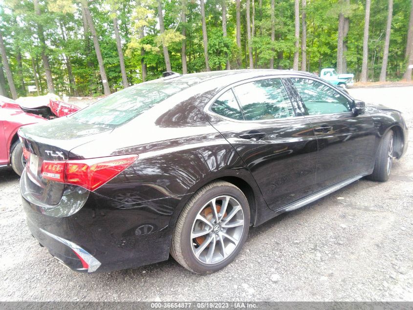 2018 ACURA TLX W/TECHNOLOGY PKG - 19UUB2F50JA002922