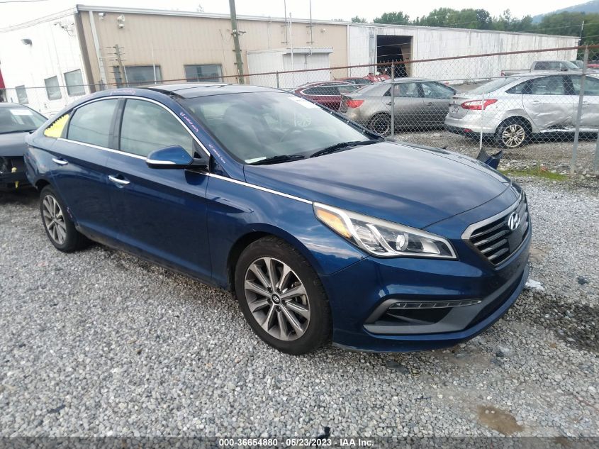 2016 HYUNDAI SONATA 2.4L LIMITED - 5NPE34AF1GH288471