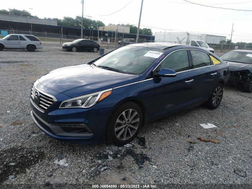 2016 HYUNDAI SONATA 2.4L LIMITED - 5NPE34AF1GH288471