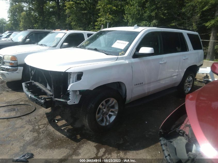 2019 CHEVROLET TAHOE LT - 1GNSKBKC3KR214850