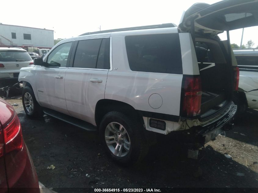 2019 CHEVROLET TAHOE LT - 1GNSKBKC3KR214850