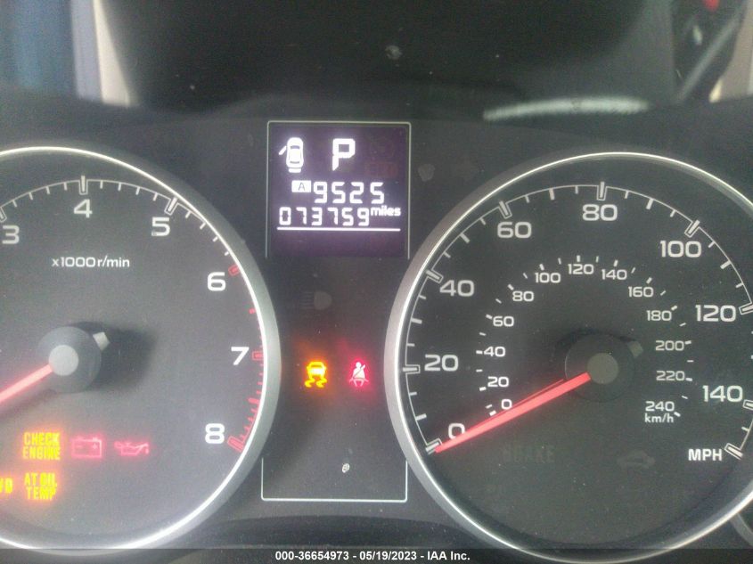 2014 SUBARU LEGACY 2.5I PREMIUM - 4S3BMBD63E3008459
