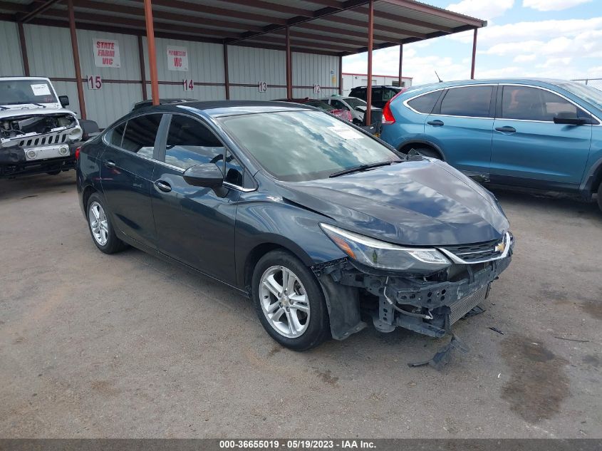 2018 CHEVROLET CRUZE LT - 1G1BE5SM1J7227562