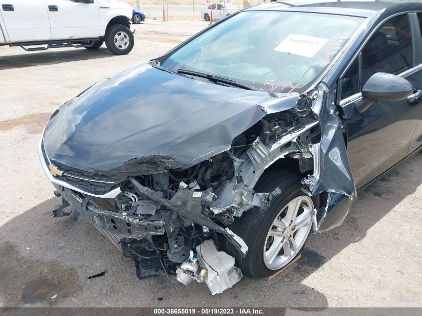 2018 CHEVROLET CRUZE LT - 1G1BE5SM1J7227562