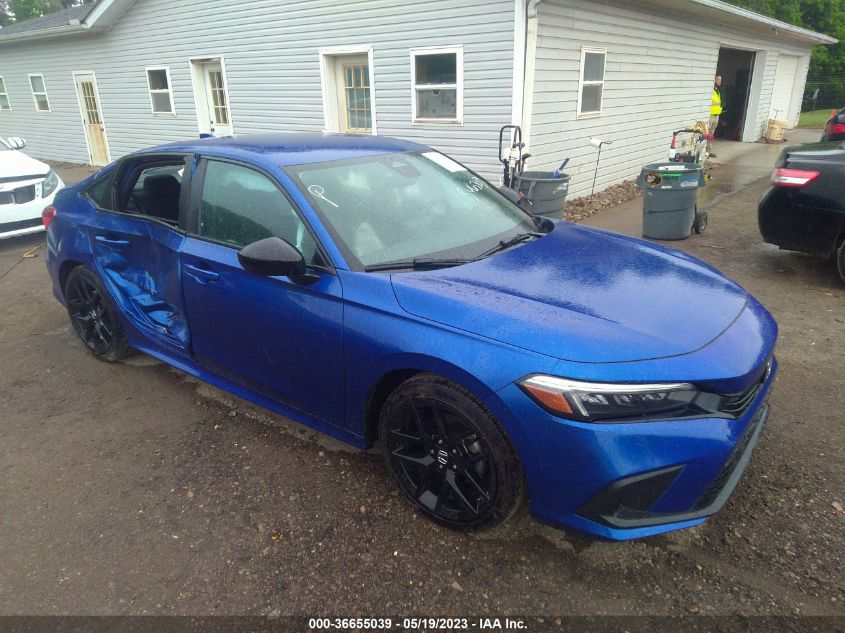 2022 HONDA CIVIC SEDAN SPORT - 2HGFE2F57NH561813