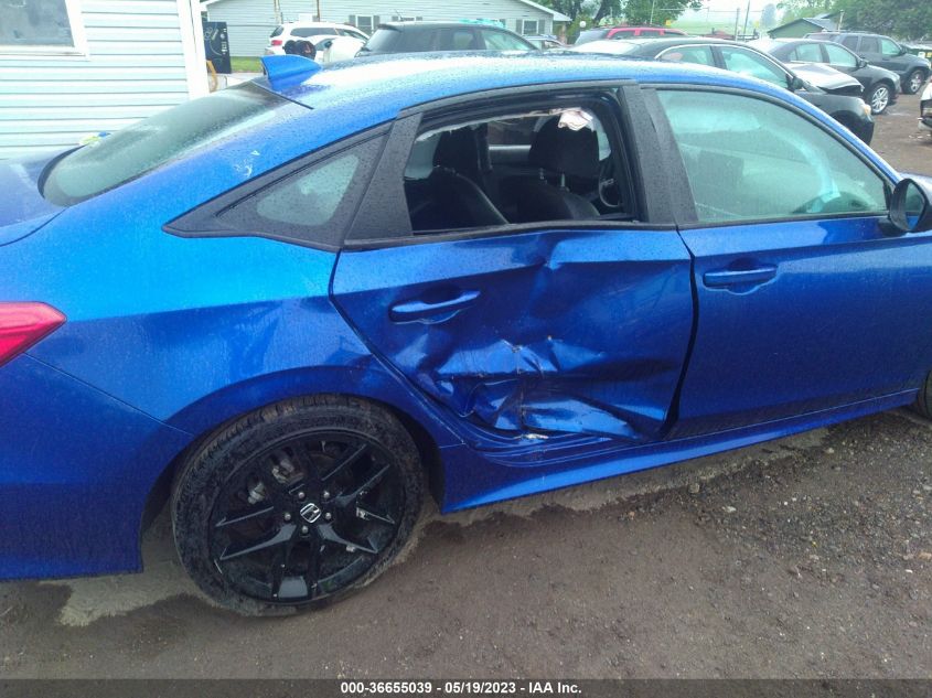 2022 HONDA CIVIC SEDAN SPORT - 2HGFE2F57NH561813