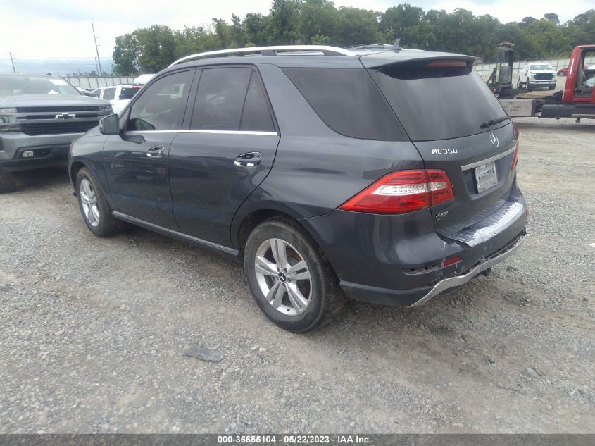 2015 MERCEDES-BENZ M-CLASS ML 350 - 4JGDA5JB0FA557663