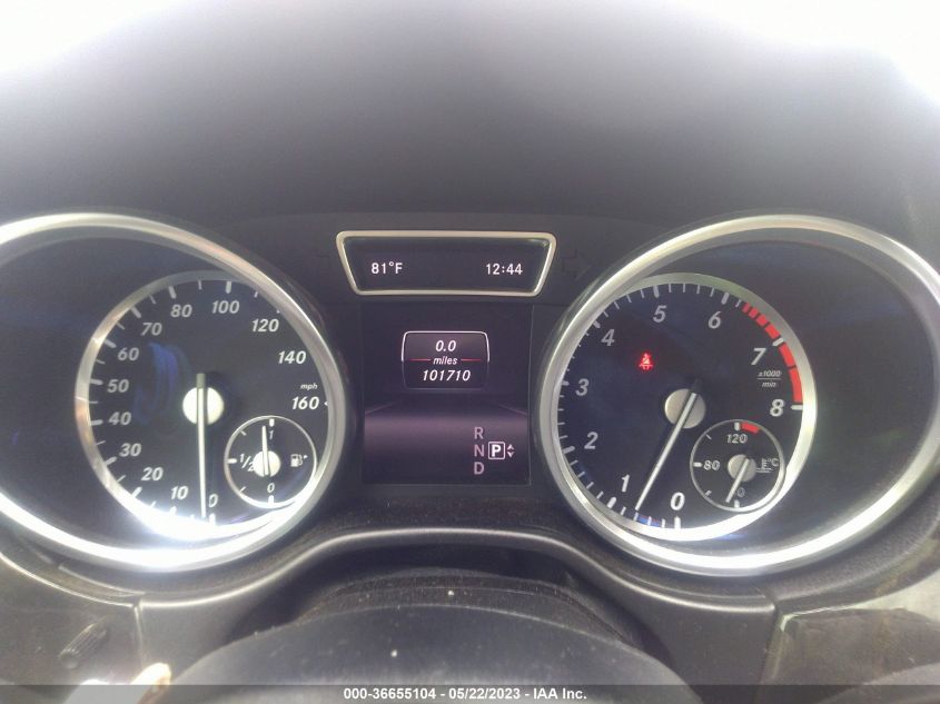 2015 MERCEDES-BENZ M-CLASS ML 350 - 4JGDA5JB0FA557663