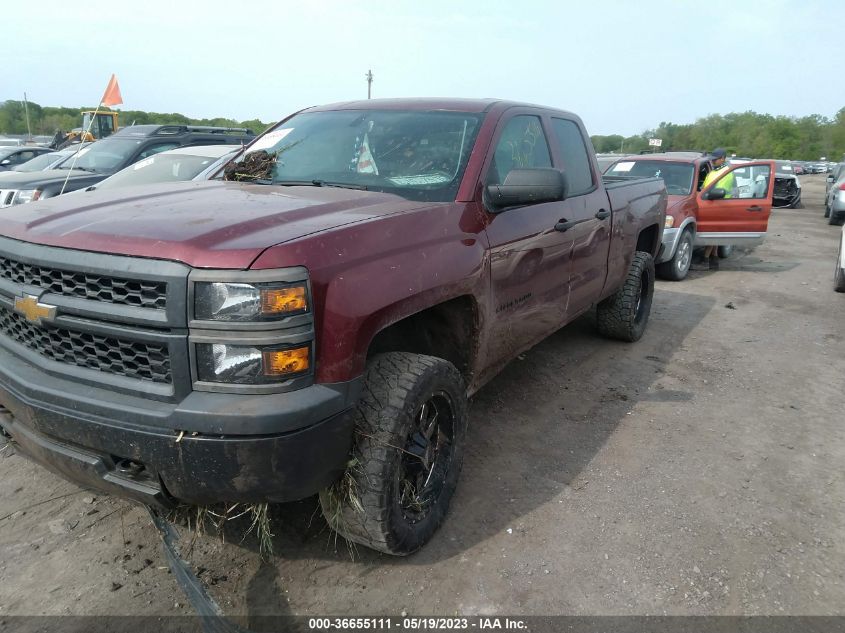 2015 CHEVROLET SILVERADO 1500 WORK TRUCK - 1GCVKPEH0FZ183802