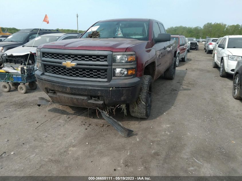 2015 CHEVROLET SILVERADO 1500 WORK TRUCK - 1GCVKPEH0FZ183802