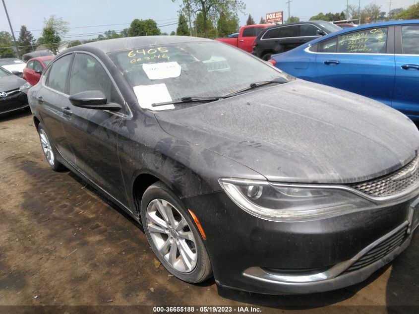 2015 CHRYSLER 200 LIMITED - 1C3CCCAG5FN516405