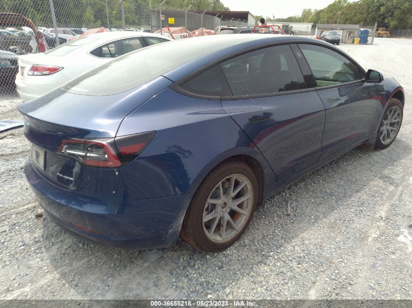 2022 TESLA MODEL 3 LONG RANGE - 5YJ3E1EB5NF107780
