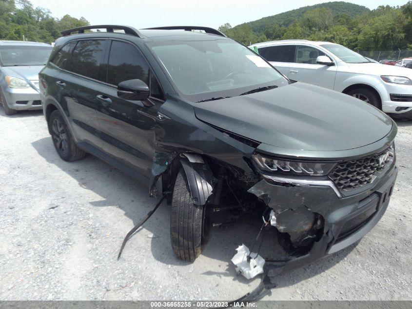 2022 KIA SORENTO X-LINE S - 5XYRLDLC3NG161777