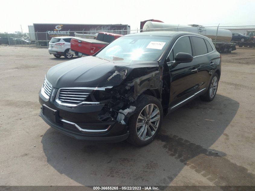 2017 LINCOLN MKX RESERVE - 2LMPJ8LP5HBL40189