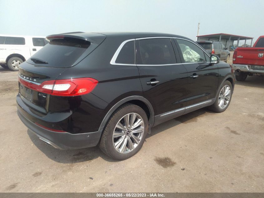 2017 LINCOLN MKX RESERVE - 2LMPJ8LP5HBL40189