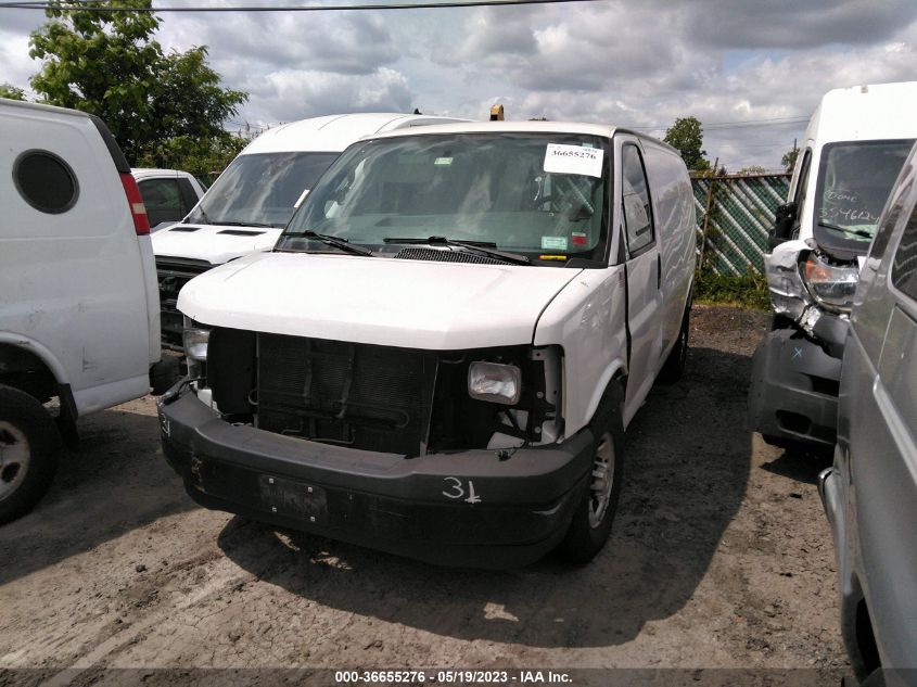 2017 CHEVROLET EXPRESS CARGO VAN - 1GCWGAFF7H1352604