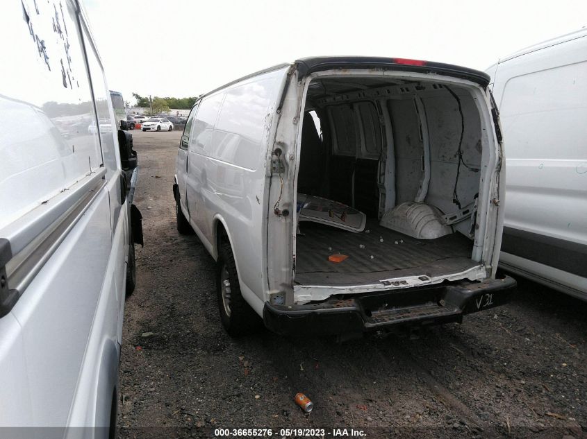 2017 CHEVROLET EXPRESS CARGO VAN - 1GCWGAFF7H1352604