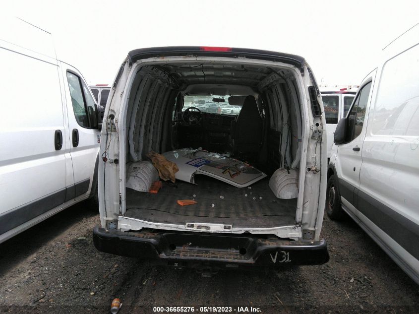 2017 CHEVROLET EXPRESS CARGO VAN - 1GCWGAFF7H1352604