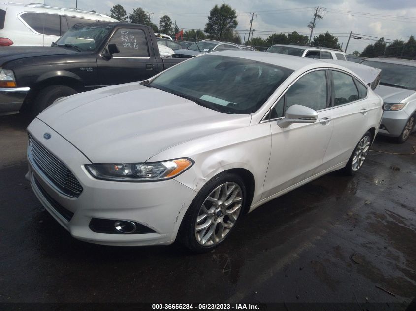 2014 FORD FUSION TITANIUM - 3FA6P0K90ER224576