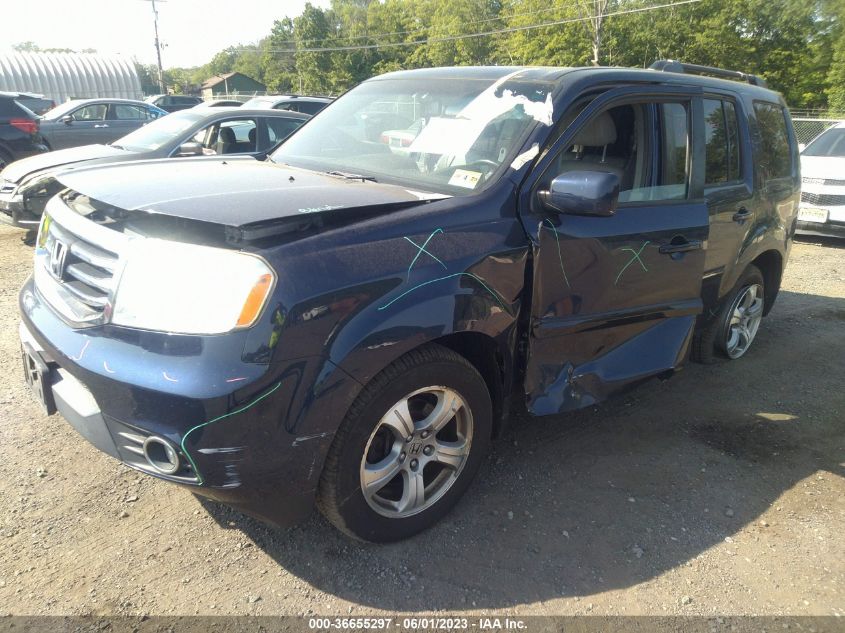 2013 HONDA PILOT EX-L - 5FNYF4H50DB069304