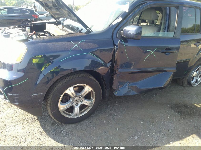 2013 HONDA PILOT EX-L - 5FNYF4H50DB069304