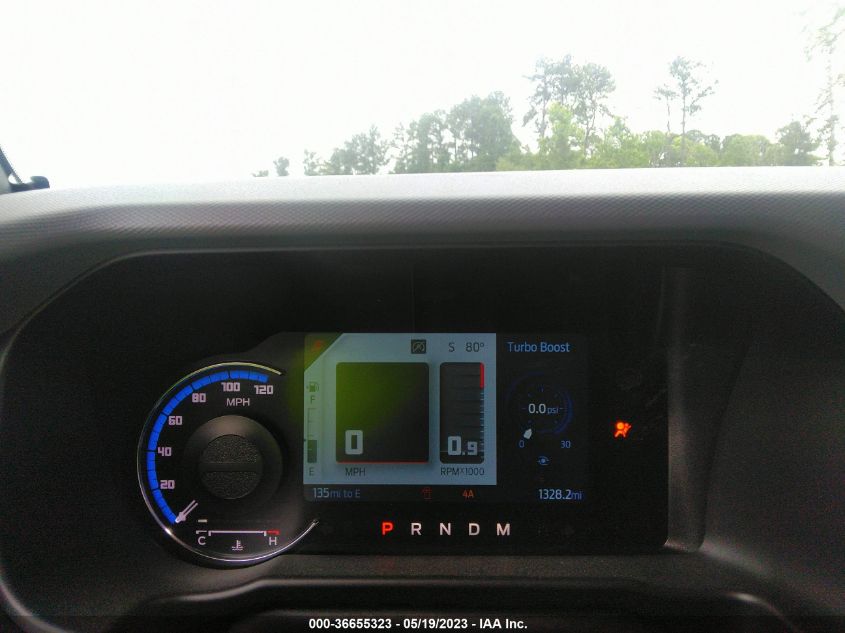 2023 FORD BRONCO BASE/BIG BEND - 1FMEE5DH7PLB12237