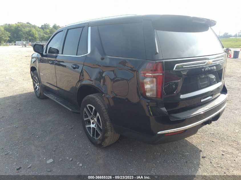 2021 CHEVROLET TAHOE LS - 1GNSCMKDXMR196657