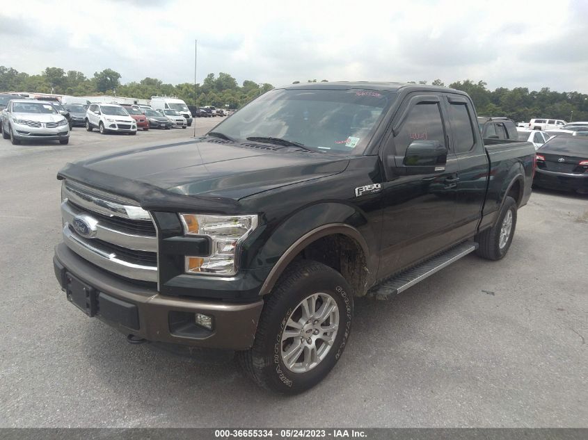 2016 FORD F150 SUPER CAB - 1FTFX1EF2GQD85407