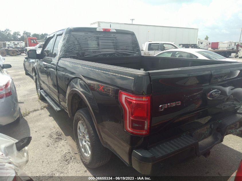 2016 FORD F150 SUPER CAB - 1FTFX1EF2GQD85407