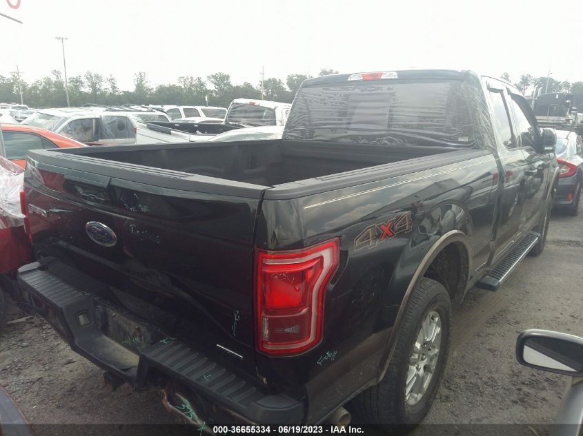 2016 FORD F150 SUPER CAB - 1FTFX1EF2GQD85407