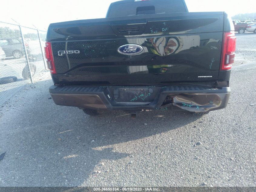 2016 FORD F150 SUPER CAB - 1FTFX1EF2GQD85407
