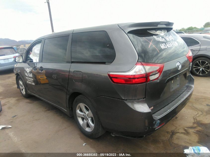 2018 TOYOTA SIENNA L - 5TDZZ3DC6JS938439