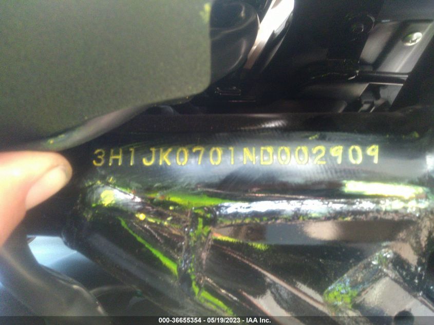 2022 HONDA NVA110 B 3H1JK0701ND002909