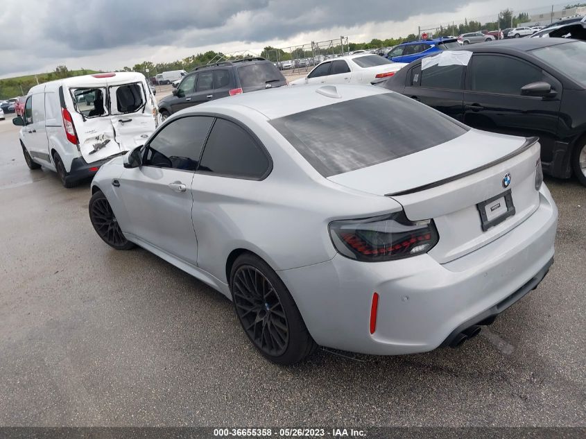 2020 BMW M2 COMPETITION - WBS2U7C00L7E32659