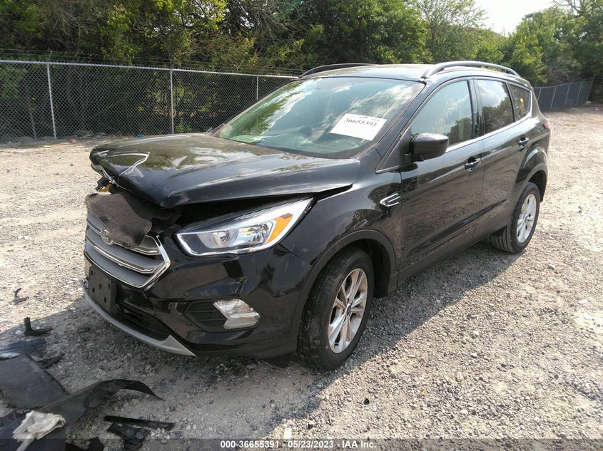 VIN 1FMCU0GD9JUB22761 2018 FORD ESCAPE SE