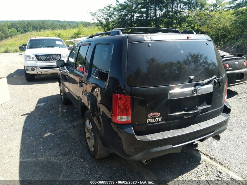 2013 HONDA PILOT EX-L - 5FNYF3H76DB015310