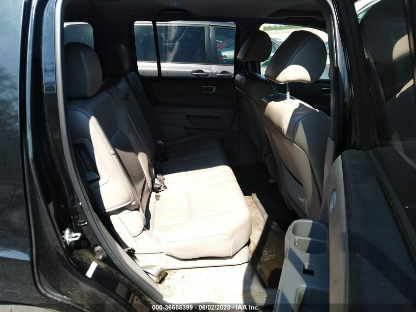 2013 HONDA PILOT EX-L - 5FNYF3H76DB015310