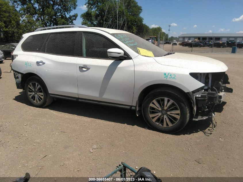 2017 NISSAN PATHFINDER SV - 5N1DR2MM6HC909060