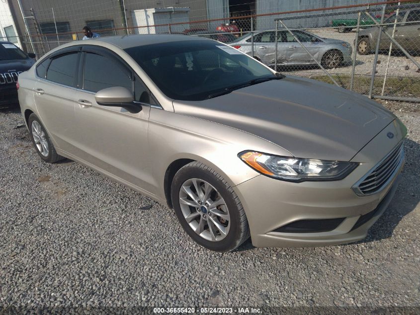 2017 FORD FUSION SE - 3FA6P0HD4HR174832