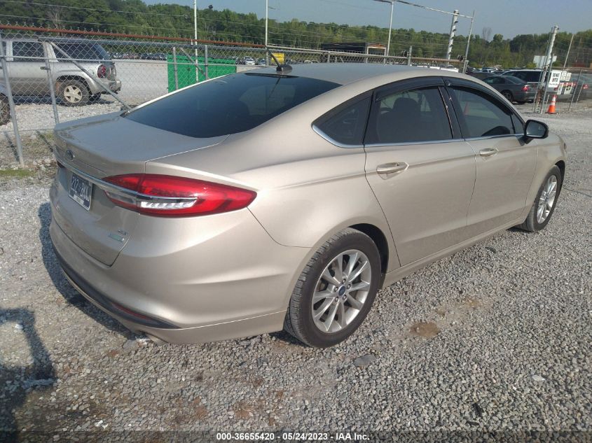 2017 FORD FUSION SE - 3FA6P0HD4HR174832