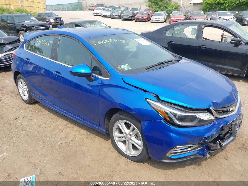 2017 CHEVROLET CRUZE LT - 3G1BE6SM4HS509423