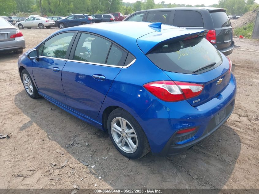 2017 CHEVROLET CRUZE LT - 3G1BE6SM4HS509423