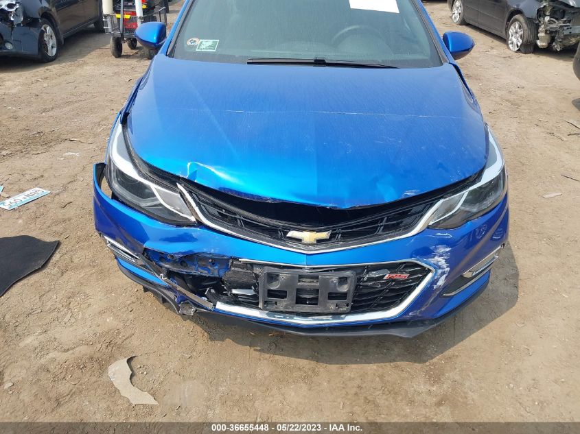 2017 CHEVROLET CRUZE LT - 3G1BE6SM4HS509423